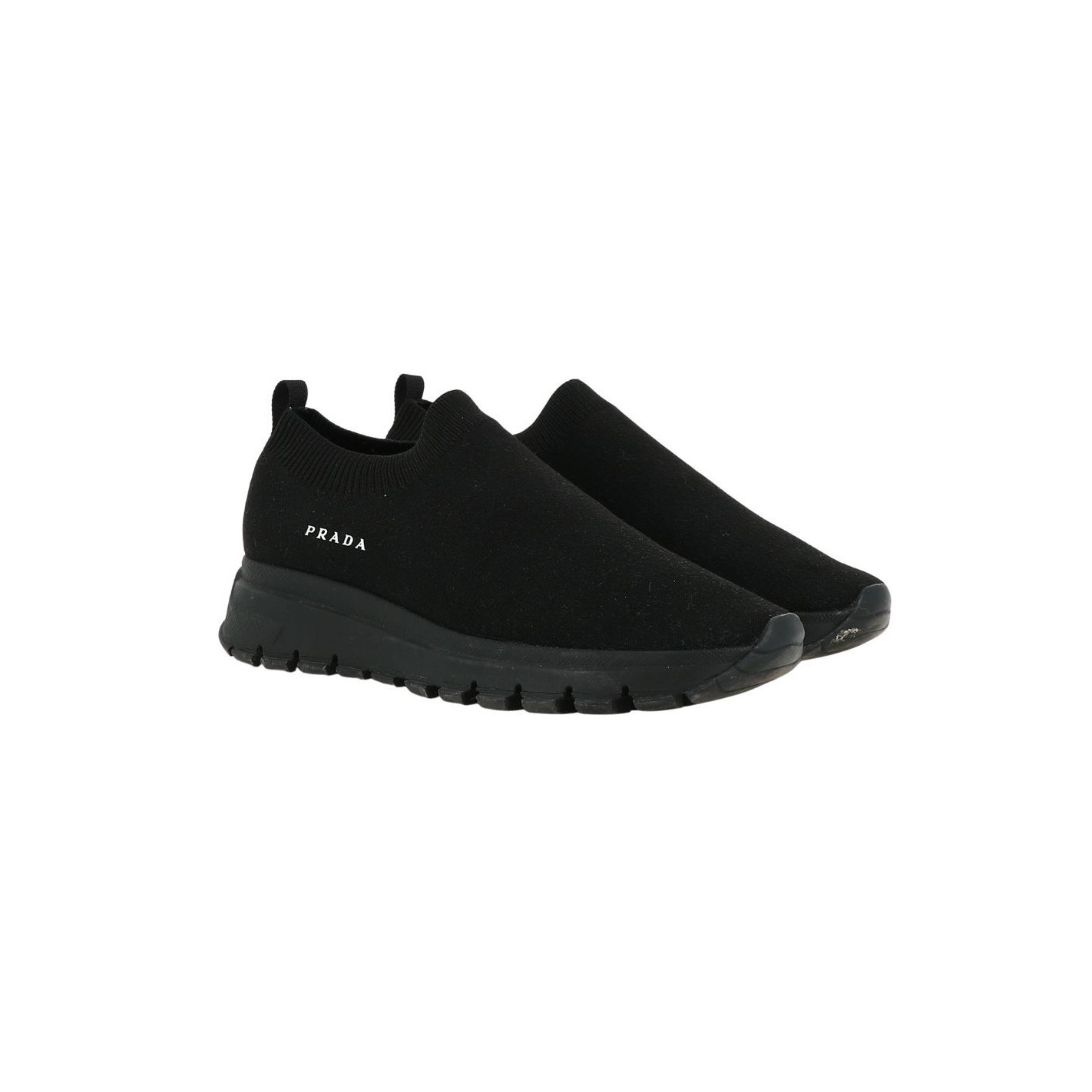 basket chaussette prada